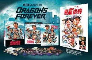 Dragons Forever - 4K UHD Blu-ray OOP Limited Deluxe 88 Films - Jackie Chan Sammo - Picture 1 of 9