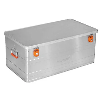 ALUBOX® B140 Liter Alukiste Werkzeugkiste Transportbox abschließbar 90x49x38 cm - Bild 1 von 4
