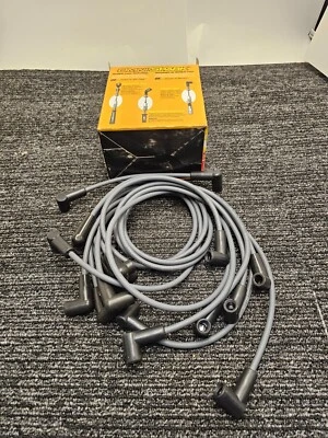 (CANTIDAD 2) Cables de encendido Omni Bujía (9428) Todos Silicona, Terminales Posi-lock Foto 1 de 4