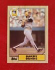 1987 Topps #320 Barry Bonds  Pittsburgh Pirates Rookie MLB Card NM-MT+