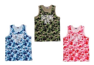A BATHNIG APE Men's ABC CAMO NYC LOGO TANK TOP 1L30108002 - Picture 1 of 15