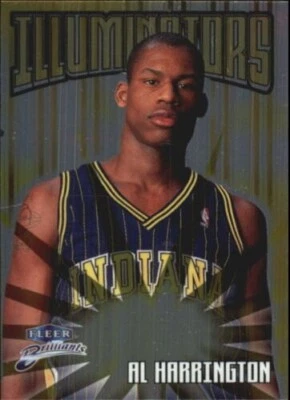 1998-99 Fleer Brilliants Al Harrington RC Illuminators #15 NM/MT INDIANA PACERS - Image 1 of 2
