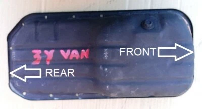 TOYOTA HIACE MOTOR 3Y VAN OHC 8V 2,0cc MOTOR CÁRTER ACEITE CÁRTER USADO Foto 1 de 4