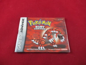 Pokemon Ruby Version (GameBoy Advance, 2003) *Manual Only - No Game* - Picture 1 of 2