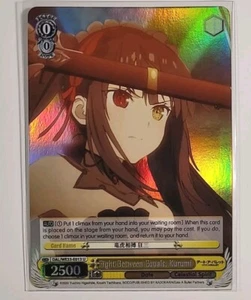Weiss Schwarz Fight Between Equals, Kurumi DAL/WE33-E013 Parallel Date A Bullet  - Picture 1 of 1