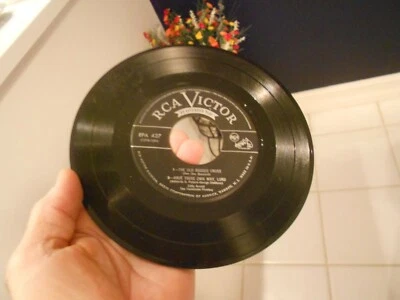 EDDY ARNOLD THE TENNESSEE PLOWBOY OLD RUGGED CROSS 45 RPM 4 SONG  EP RCA EPA 427 - Image 1 of 4