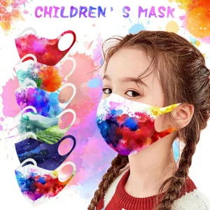 12x Kids Face Mask Children Masks Thin Breathable Washable Reusable Mouth Cover - Picture 1 of 10