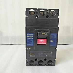 MITSUBISHI NO-FUSE BREAKER NF400-SE 400AMP 3POLE 50-60HZ 690V-AC - Picture 1 of 7
