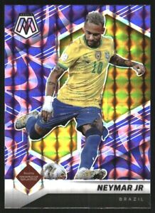 2021-22 Mosaic FIFA World Cup Qatar Mosaic Reactive Purple #158 Neymar Jr