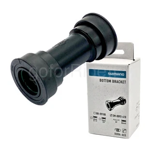 Shimano Dura-Ace Press-Fit Bottom Bracket BB SM-BB92-41B,86.5mm Road Bike Black - Picture 1 of 10