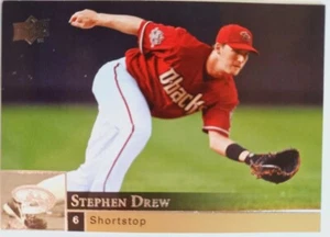 Béisbol Upper Deck Series 1 2009 #6 Stephen Drew - Imagen 1 de 2