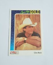 1992 Sterling Country Gold - CMA Trading Card Clint Black