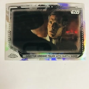 Topps 2021 Star Wars Chrome Legacy Base Refractor #43 Krennic Darth Vader - Imagen 1 de 2