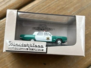 1968 Plymouth Fury ‘US Sheriff’ Masterpiece Collection By BUSCH 1/87 - Picture 1 of 7