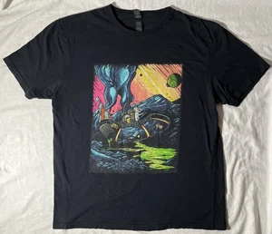 Rick and Morty T-Shirt Größe Large schwarz *KOSTENLOSER VERSAND* - Bild 1 von 5