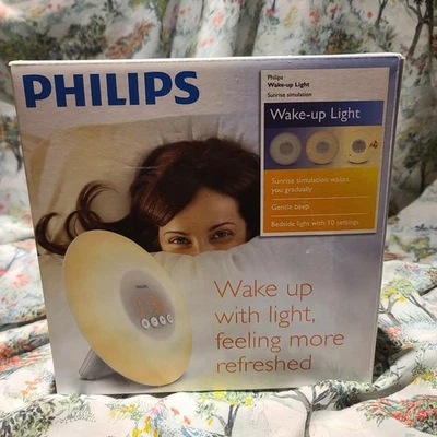  Philips SmartSleep HF3500/60 Reloj despertador terapia de luz de despertador con amanecer... Foto 1 de 4