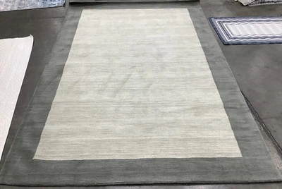 LGREY / DK GREY 6'-0" x 9'-0" Back Stain Rug, Reduced Price 1172682842 HIM580B-6 - Image 1 of 4