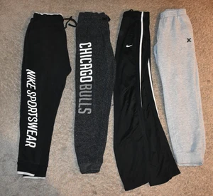 Lot 4 Nike NBA Hurley Jogging Pants SZ S L XL - Picture 1 of 18