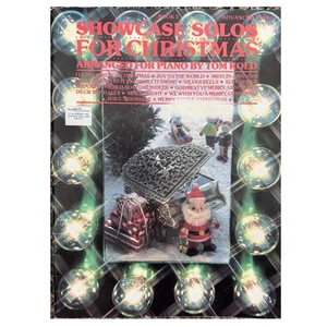 Showcase Solos For Christmas Music Book Piano 12 Classic Songs Advanced Piano - Picture 1 of 7