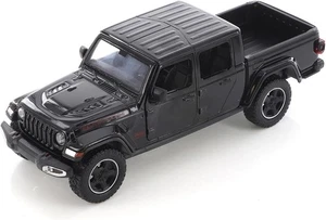 2021 Jeep Gladiator Rubicon Closed Top 1/27 Scale Diecast Car Model - BLACK - Picture 1 of 5