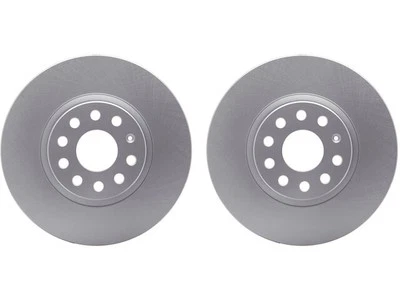 For 2009-2017 Volkswagen Tiguan Brake Rotor Set Front Dynamic Friction 19989XDMC - Imagem 1 de 2