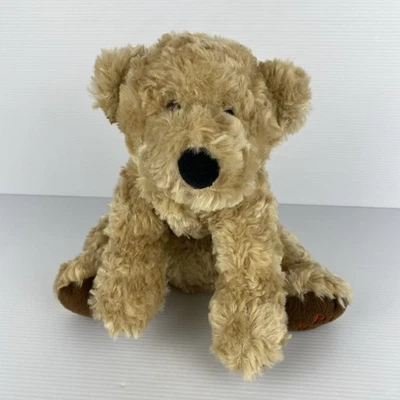 PJ Bear Teddy Plush by Lorraine Lea Brown Soft Stuffed Cuddle Toy 28cm - image 1 of 4