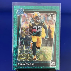2021 Panini Donruss Optic - Rated Rookie Kylin Hill #289 Green Velocity Prizm... - Picture 1 of 3