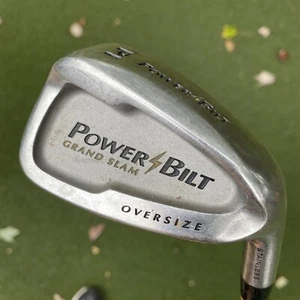 PowerBilt Grand Slam Oversize Pitching Iron Wedge RH TT Stiff Steel - Picture 1 of 13
