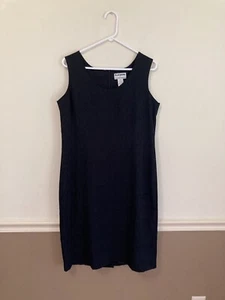 Platinum by Stephen Yearick Dress Sz 10 Women's Sleeveless Black Dress Ladies - Picture 1 of 10