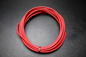 MICROPHONE CABLE RED 25 FT WIRE SHEILDED 100% COPPER NOISE FREE MIC CORD - Picture 1 of 4