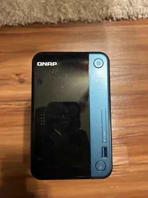 QNAP TS-253Be, 2-Bay NAS, 4GB Ram, adapter, power cable, RJ45  - Image 1 of 4