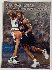 George Lynch Skybox Metal Card 1999-2000 NBA Philadelphia 76ers - Picture 1 of 7