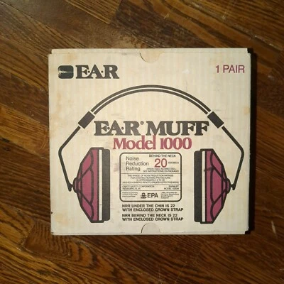 Protetores auriculares vintage vintage E.A.R - Proteção auricular para construção, tiro, etc. - Imagem 1 de 4