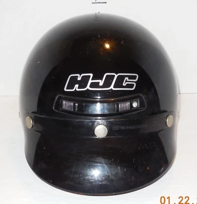 HJC CS-2 Black Half BIKE Motorcycle Cruiser Helmet Adult Medium DOT Approved - Image 1 of 4