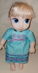 Disney Animator 12" Frozen Baby Elsa doll-Jakks Pacific -Used-So Cute
