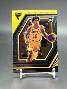 2022-23 Panini Flux #211 Rookie MAX CHRISTIE Los Angeles Lakers RC