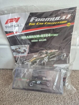 Collezione Auto F1 1/43 - Brabham BT24 Denis Hulme 1967 Auto #56 Nuova - Immagine 1 di 3