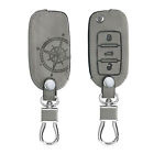 Car Key Fob Cover for VW Skoda Seat Synthetic Nubuck Leather Case