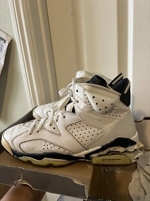 Talla 10 - Air Jordan 6 Retro 2000 Midnight Navy Restauración Proyecto Beat Foto 1 de 4