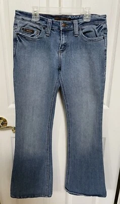 Джинсы Anthropologie Bella Dahl Boot Cut джинсовая ткань средняя посадка средняя стирка размер 28 - Изображение 1 из 4