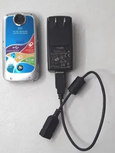GE Digital Camcorder Kamera DV1 FHD 1080P für TEILE, ANZEIGE ODER REPARATUR MIT STROM - Bild 1 von 9