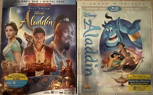 Aladdin. Blu Ray/Dvd. No Digital Code - Picture 1 of 1