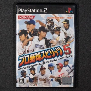 Pro Yakyuu Spirits 5 (PlayStation 2, 2008) NTSC-J JAPÓN REGIÓN BLOQUEADO PS2 CIB - Imagen 1 de 2
