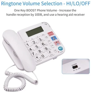 Big key telephone for elderley / Visually impared - Zdjęcie 1 z 5