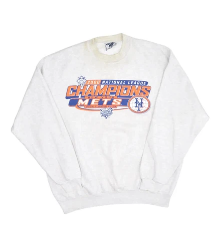 Vintage New York Mets National League Champions Sweatshirt MLB Baseball 2000 Cover