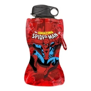 The Amazing Spider-Man Under Name 12 oz Collapsible Water Bottle NEW UNUSED - Picture 1 of 1