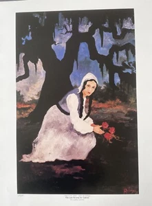 GEORGE RODRIGUE SAGA OF THE CAJUNS-LAST NOVENA - -18X24- NUMBERED LIMITED EDT - Picture 1 of 5