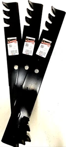 MOWER BLADE 3 PACK- COPPERHEAD UNIVERSAL MULCHING BLADE 20-1/2" X 5/8" - Picture 1 of 5