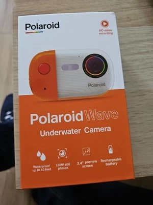 Polaroid Wave Underwater 18mp 4K UHD Camera (Orange/White) - WiFi - Image 1 of 4