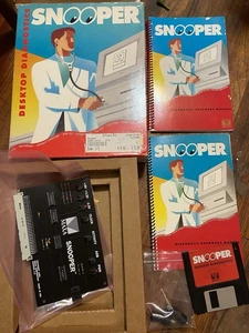 Snooper Desktop Diagnostics Wersja 2 Podręcznik oprogramowania, dysk 3,5" i Maxa Snooper - Zdjęcie 1 z 5